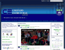 Tablet Screenshot of colegioestrutural.com.br